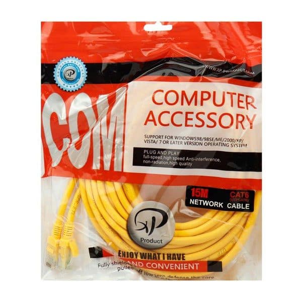 کابل شبکه 15 متری XP CAT6 — تصویر ۴