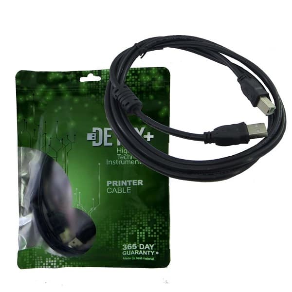 کابل پرینتر USB2.0 به طول 1.5 متر دیتکس — تصویر ۲