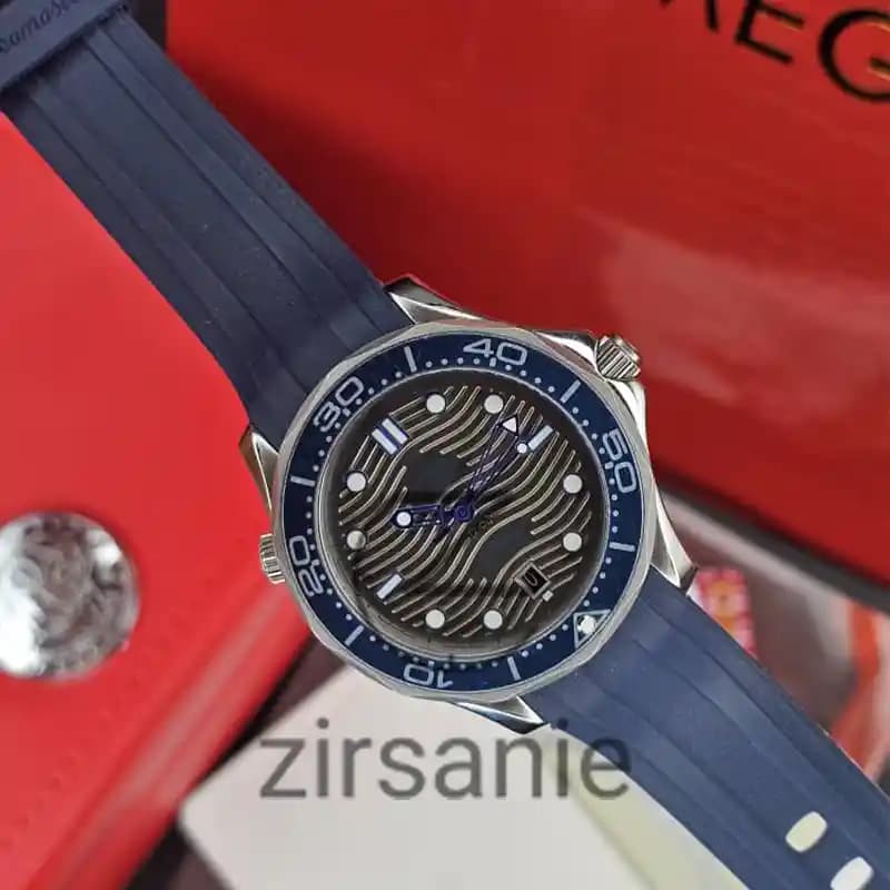 ساعت مچی مردانه امگا سی مستر اتوماتیک آبی Omega SeaMaster Automatic Blue — تصویر ۲