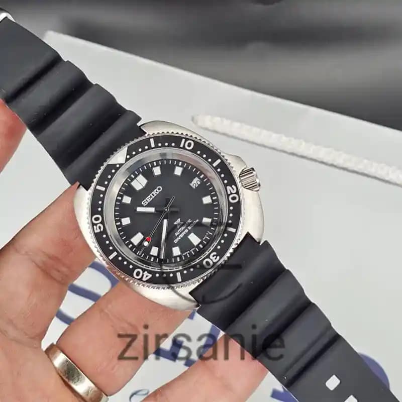 ساعت مچی مردانه سیکو درایو200 اتوماتیک سیلور مشکی Seiko Drive200 Automatic Silver Black — تصویر ۲