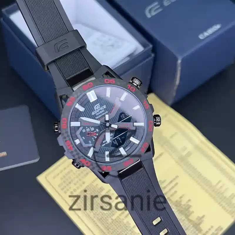 ساعت مچی مردانه ادیفایس کاسیو مشکی Edifice Casio Black — تصویر ۳