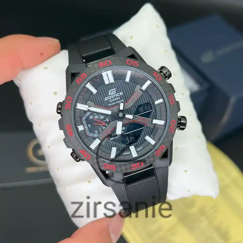 ساعت مچی مردانه ادیفایس کاسیو مشکی Edifice Casio Black — تصویر ۲