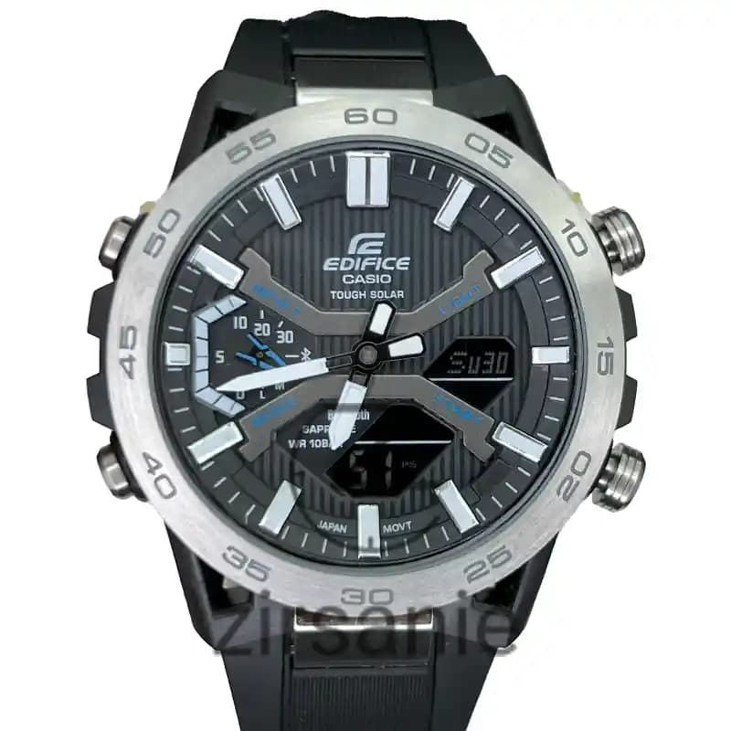 ساعت مچی مردانه ادیفایس کاسیو سیلور مشکی Edifice Casio Sliver Black