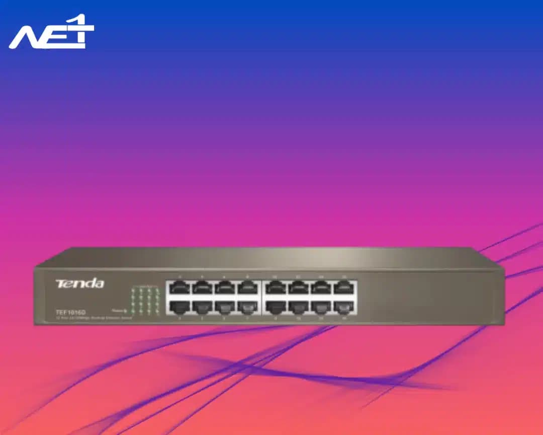 سوییچ 16 پورت گیگ Tenda TEG1016D — تصویر ۹