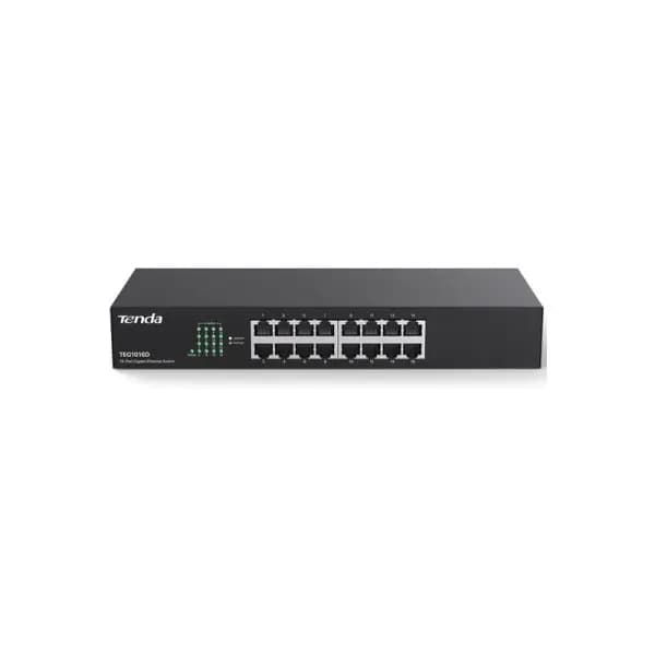 سوییچ 16 پورت گیگ Tenda TEG1016D — تصویر ۲