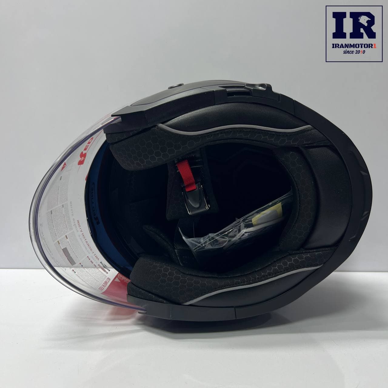 کلاه کاسکت بدون فک ردلاین Redline کد 965 مشکی مات — تصویر ۱۱