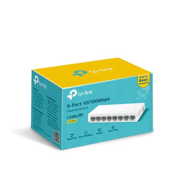 سوییچ غیر مدیریتی تی پی لینک LS1008 — تصویر ۳