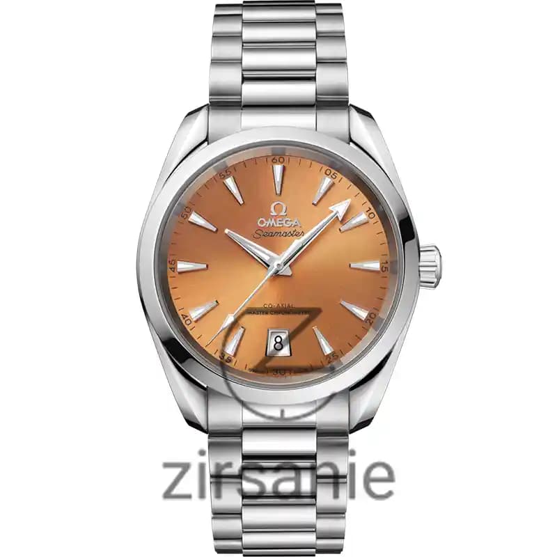 ساعت مچی مردانه امگا سی مستر اتوماتیک سیلور صفحه زرد Omega SeaMaster Automatic Silver Yellow Screen — تصویر ۲