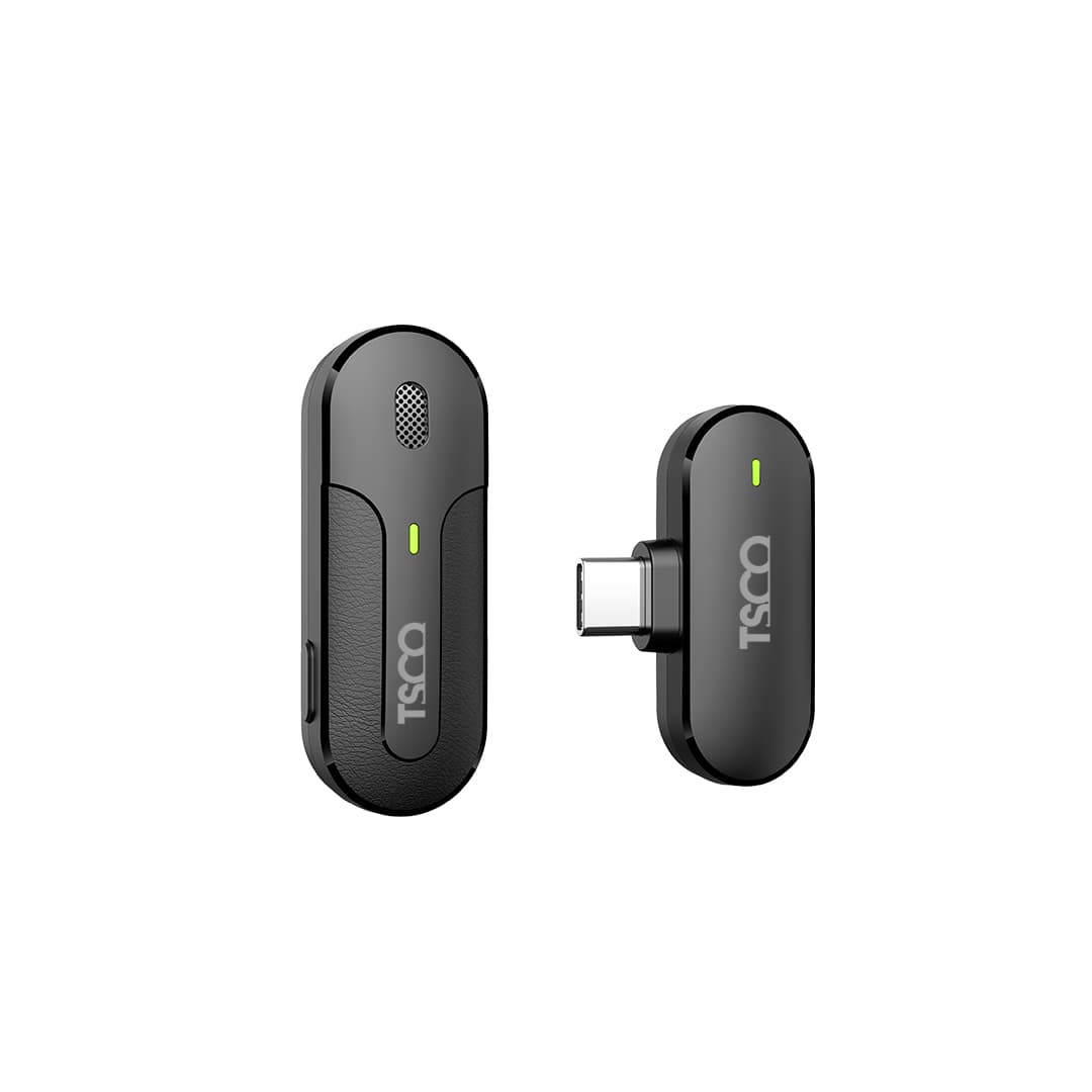ست میکروفون بی سیم تسکو مدل TMIC 5005 با درگاه اتصال TYPE C — تصویر ۷