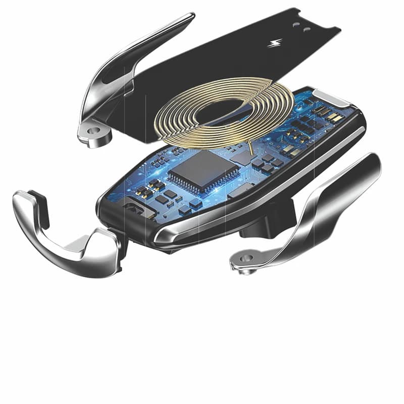 پایه نگهدارنده و شارژر بی سیم گوشی موبایل تسکو مدل THL 1255W — تصویر ۷