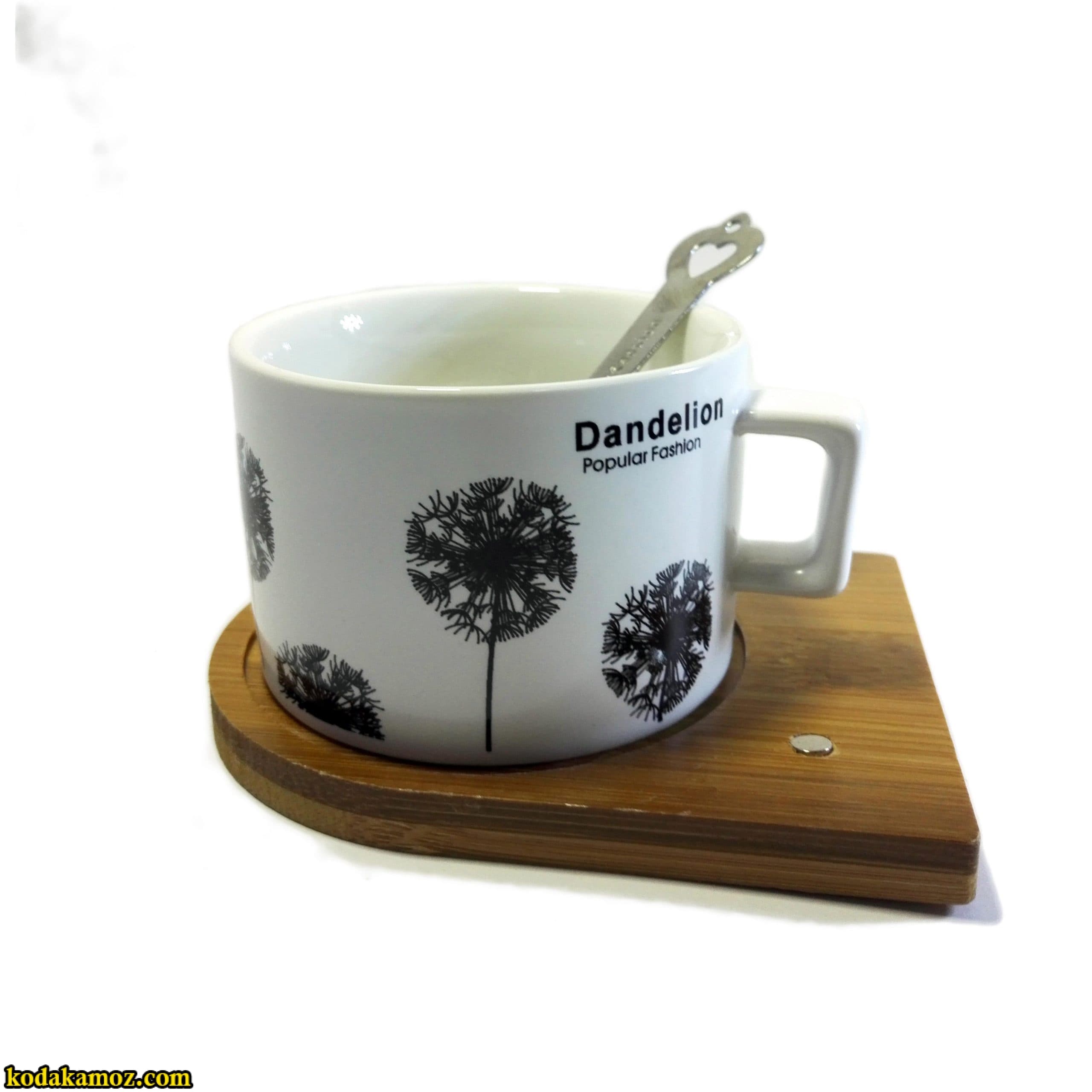 ماگ فنجانی طرح دار سرامیکی (ماگ طرح Dandelion) — تصویر ۳