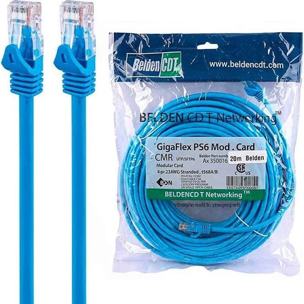 کابل شبکه 25 متری CAT6 بلدن — تصویر ۵