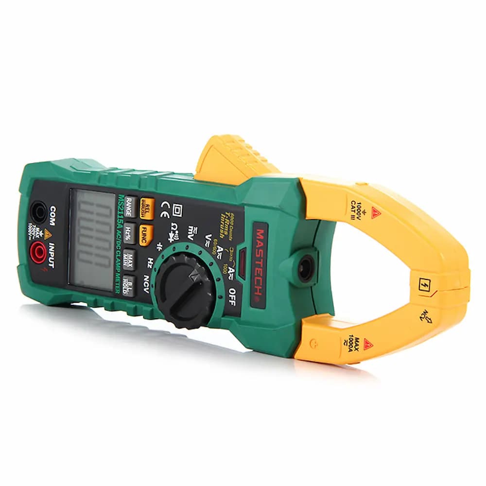 مولتی متر کلمپی 1000 آمپر AC/DC مستک MASTECH MS2115A / ارسال از تهران — تصویر ۳