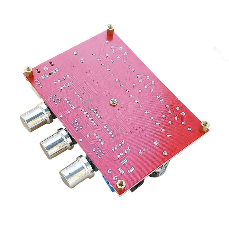برد آمپلی فایر حرفه ای ۲x50W+100W XH-M139 اصلی (چیپ ۳۲ پین) — تصویر ۶