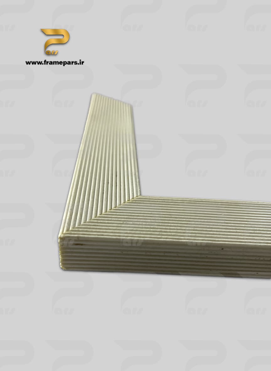 قاب عکس کبریتی3سانتی کد313(رنگ سفید) — تصویر ۶