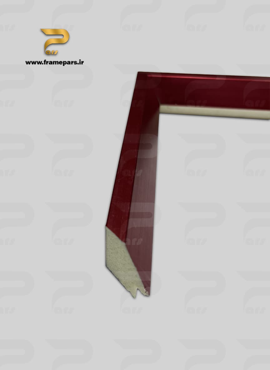 قاب عکس ۲ سانتی شیبدار کد 228 رنگ زرشکی — تصویر ۲