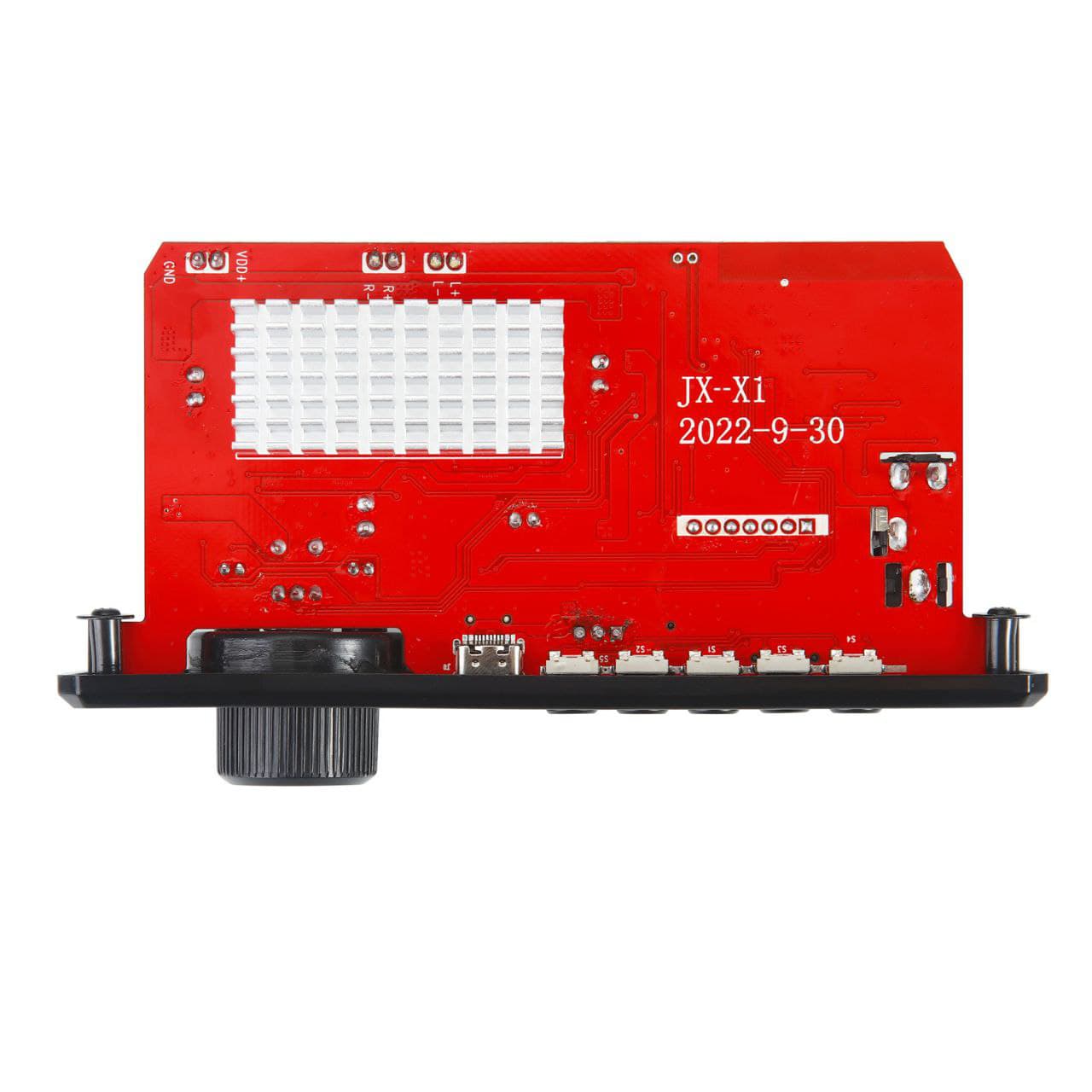 پخش MP3 PLAYER پنلی بلوتوثی با آمپلی فایر 2X80W مدل JX-X1‏ — تصویر ۶