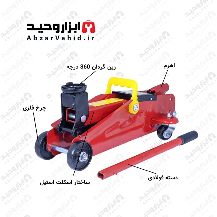 جک سوسماری 2 تن رابین اصلی — تصویر ۴