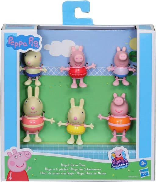 فیگور پپا پیگ 6 عددی hasbro — تصویر ۵