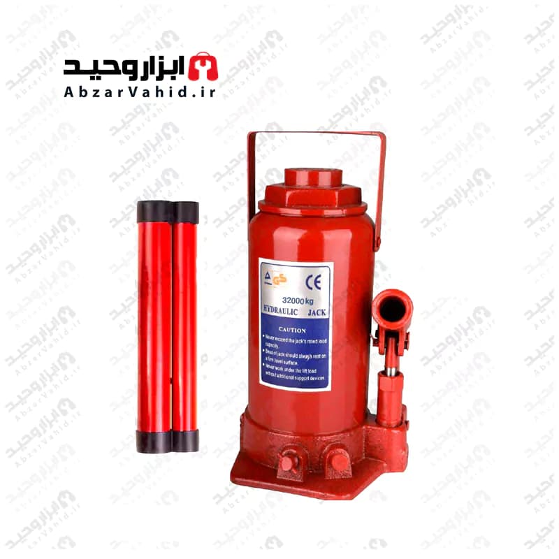 جک روغنی خودرو رابین 32 تن استوانه ای هیدرولیکی مدل 32tcapacity — تصویر ۳