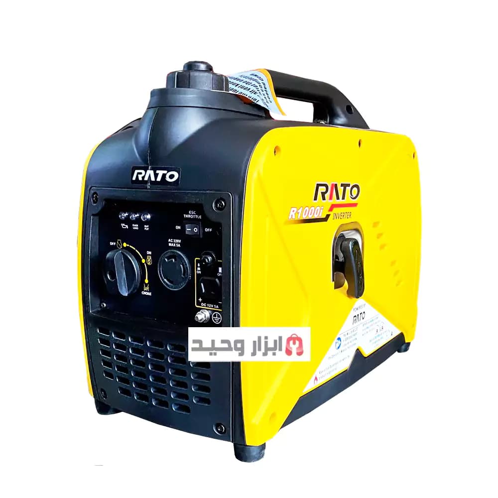 موتور برق کیفی سبک و قابل حمل راتو 1 کیلو وات RATO R1000i(ارسال رایگان) — تصویر ۵