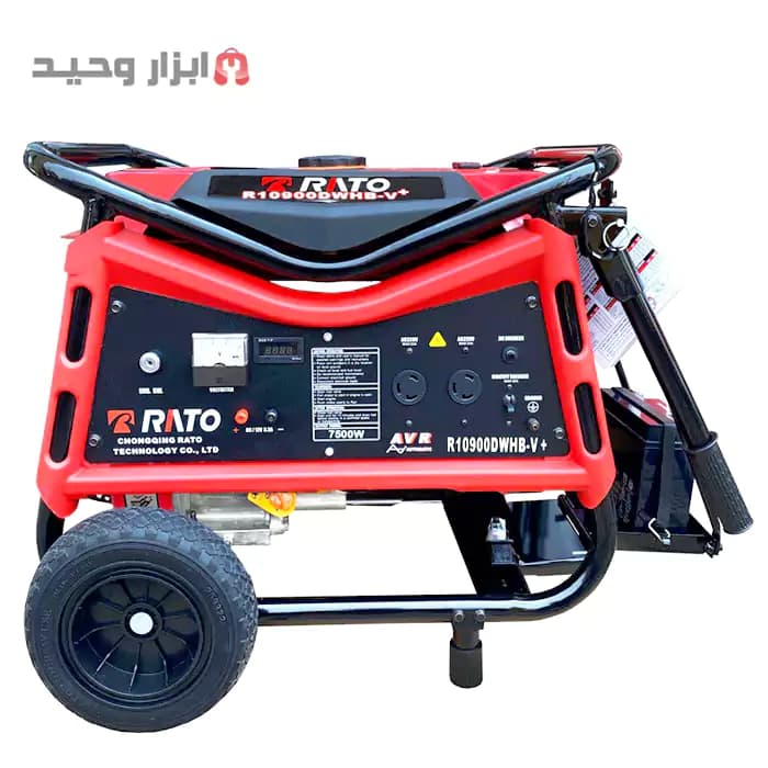 موتور برق بنزینی استارتی راتو 7.5 کیلو وات rato 10900whb(ارسال رایگان) — تصویر ۴