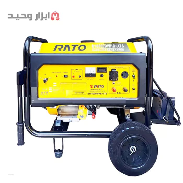 موتور برق 7.5 کیلو وات استارتی اتوماتیک راتو rato10500whb+ats(ارسال رایگان) — تصویر ۴