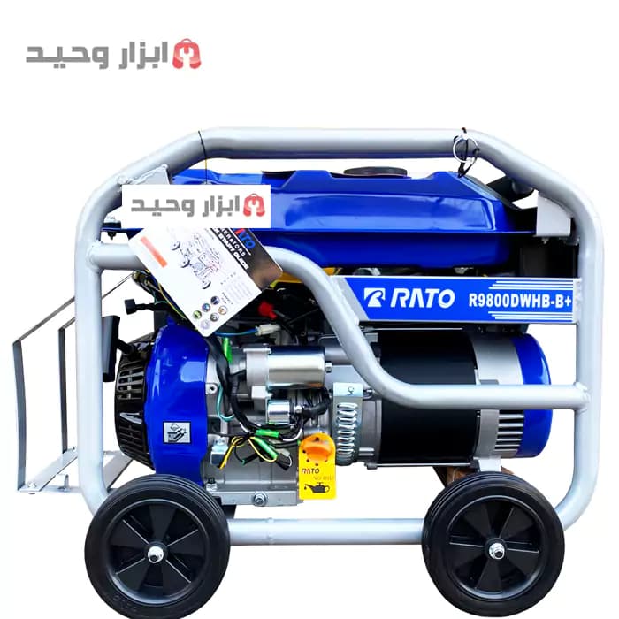 موتور برق 7 کیلو وات 4 چرخ راتو 9800whb RATO(ارسال رایگان) — تصویر ۲