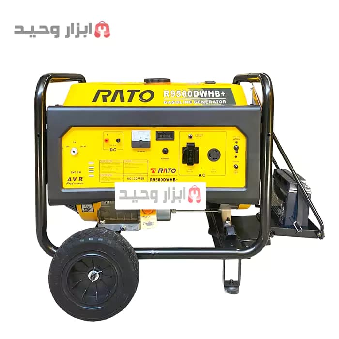 موتور برق 7 کیلو وات استارتی راتو RATO 9500WHB(ارسال رایگان) — تصویر ۸