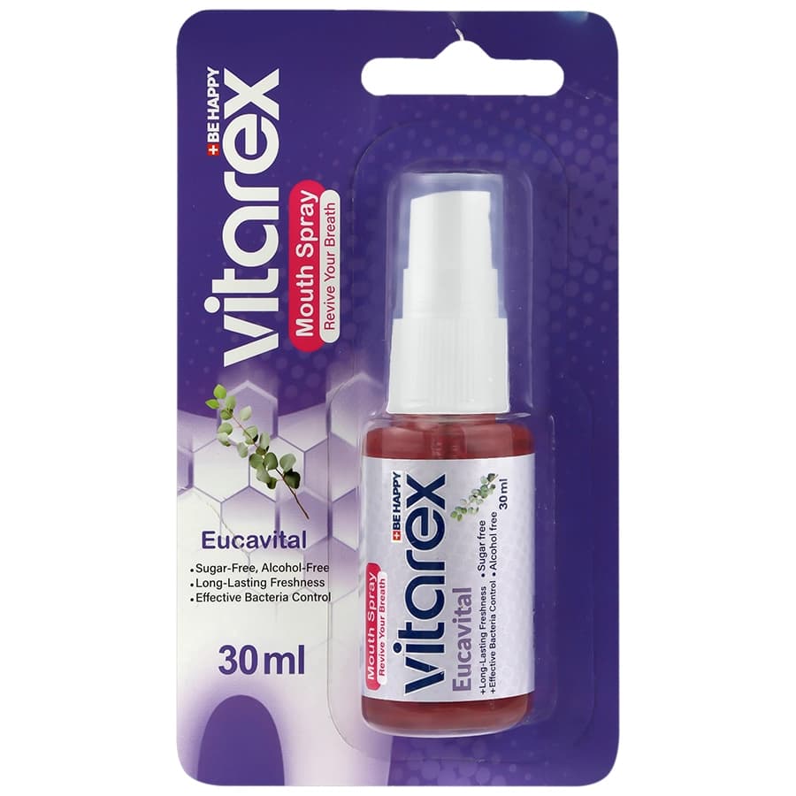 دهانشویه خوشبوکننده اکالیپتوس ویتارکس Vitarex Eucavital Mouth Spray