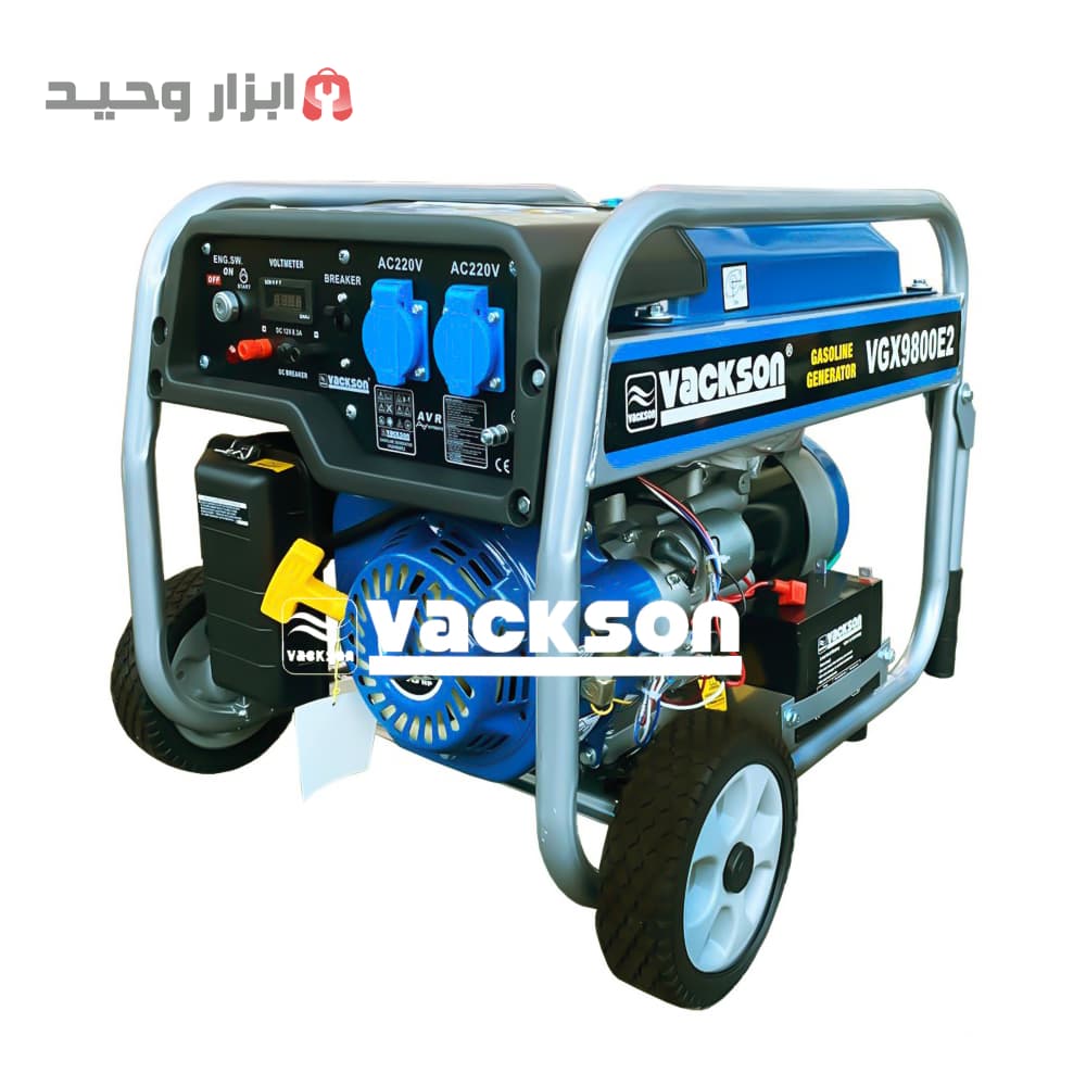 ژنراتور موتور برق واکسون 3.8 کیلووات استارتی VGX9800E2(ارسال رایگان) — تصویر ۲
