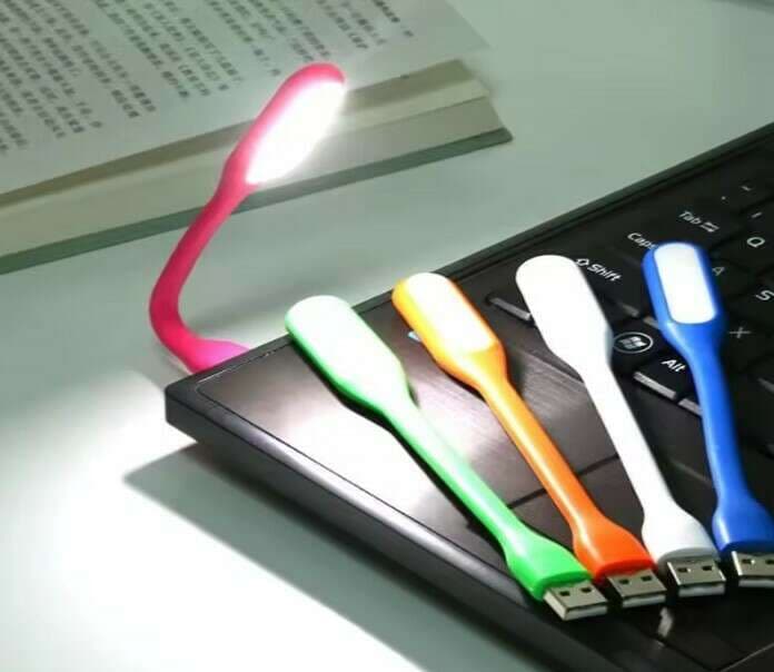 چراغ LED USB خم شو (سبز) — تصویر ۲