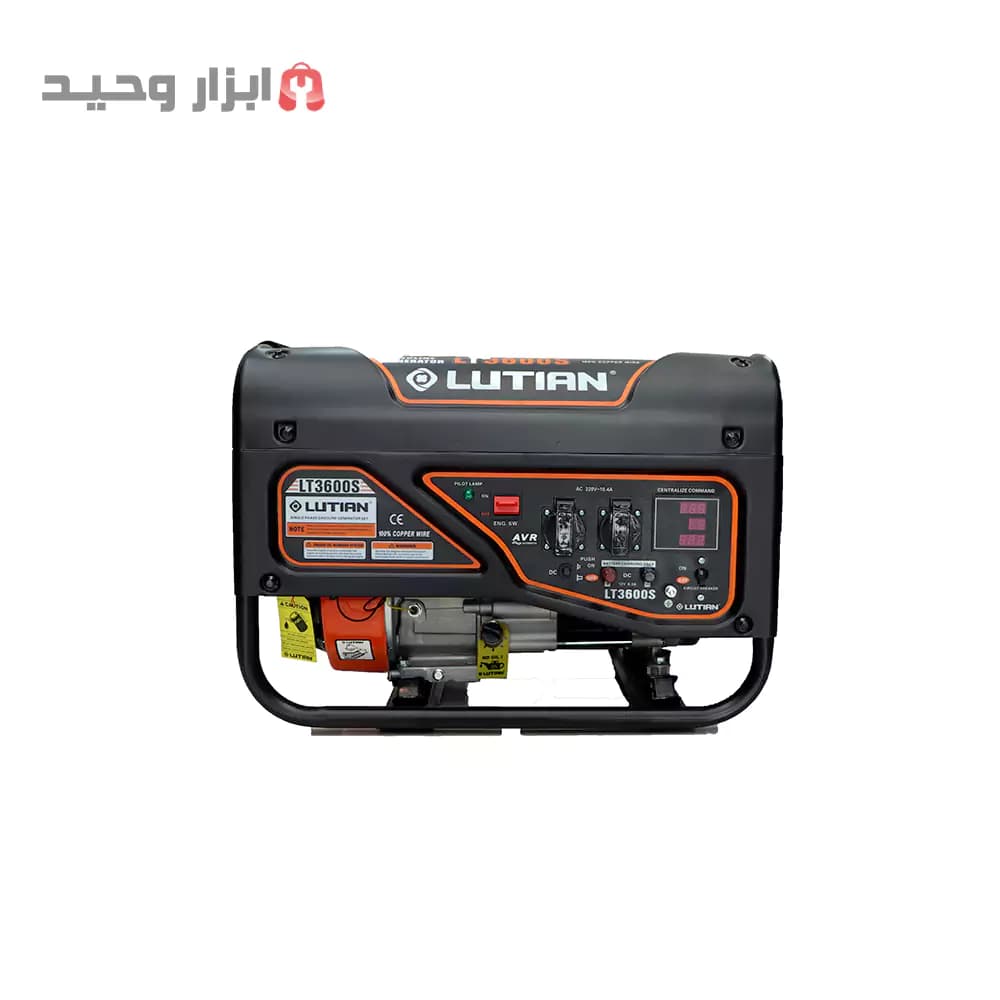 ژنراتور موتور برق بنزینی لوتین 3 کیلو وات(ارسال رایگان) — تصویر ۷