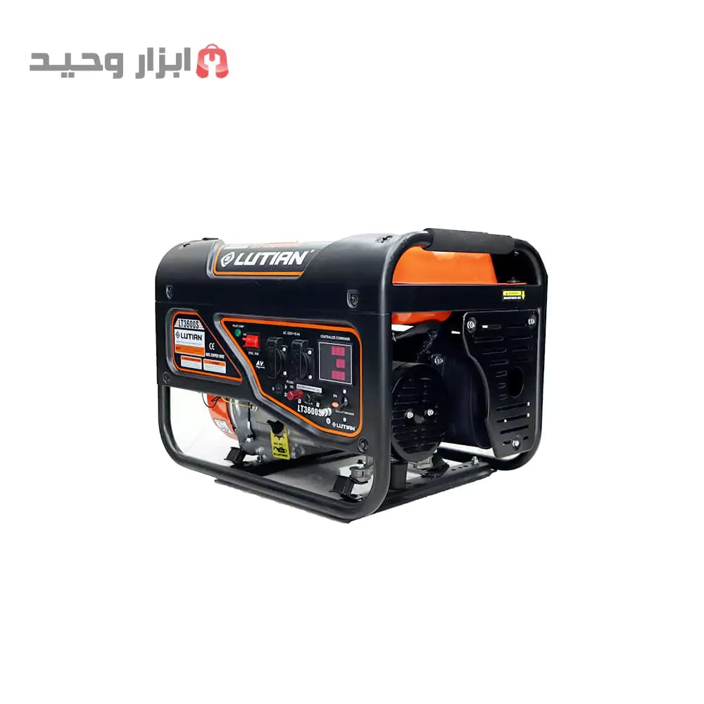 ژنراتور موتور برق بنزینی لوتین 3 کیلو وات(ارسال رایگان) — تصویر ۴