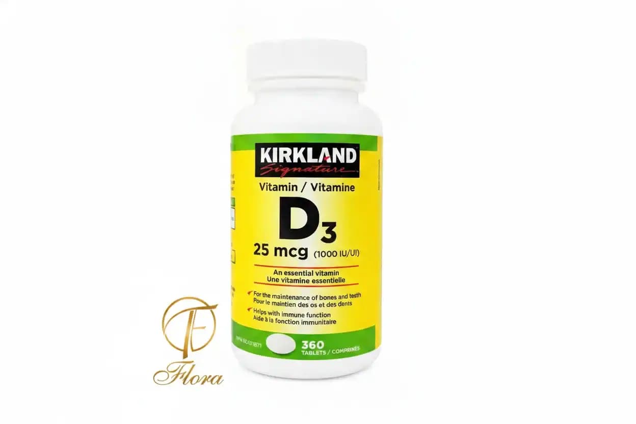 قرص ویتامین D3 کرکلند 360 عددی (25mcg – 1000IU) — تصویر ۵
