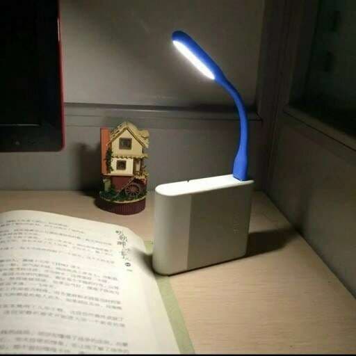 چراغ LED USB خم شو (سفید) — تصویر ۴
