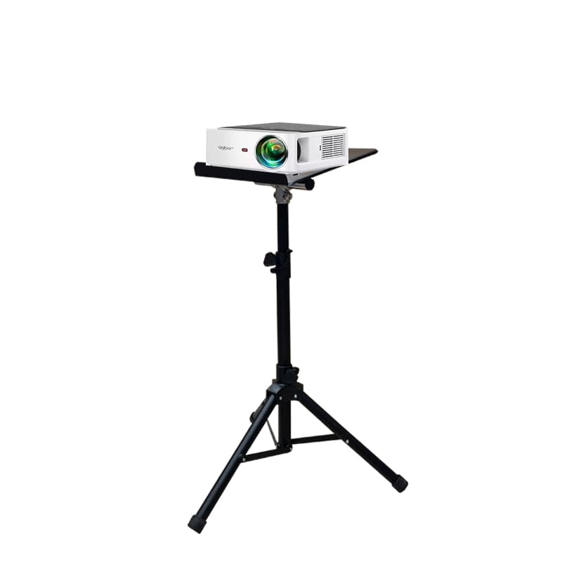 پایه زمینی ایستاده لپ تاپ , ویدئو پروژکتور , میکسر — تصویر ۲