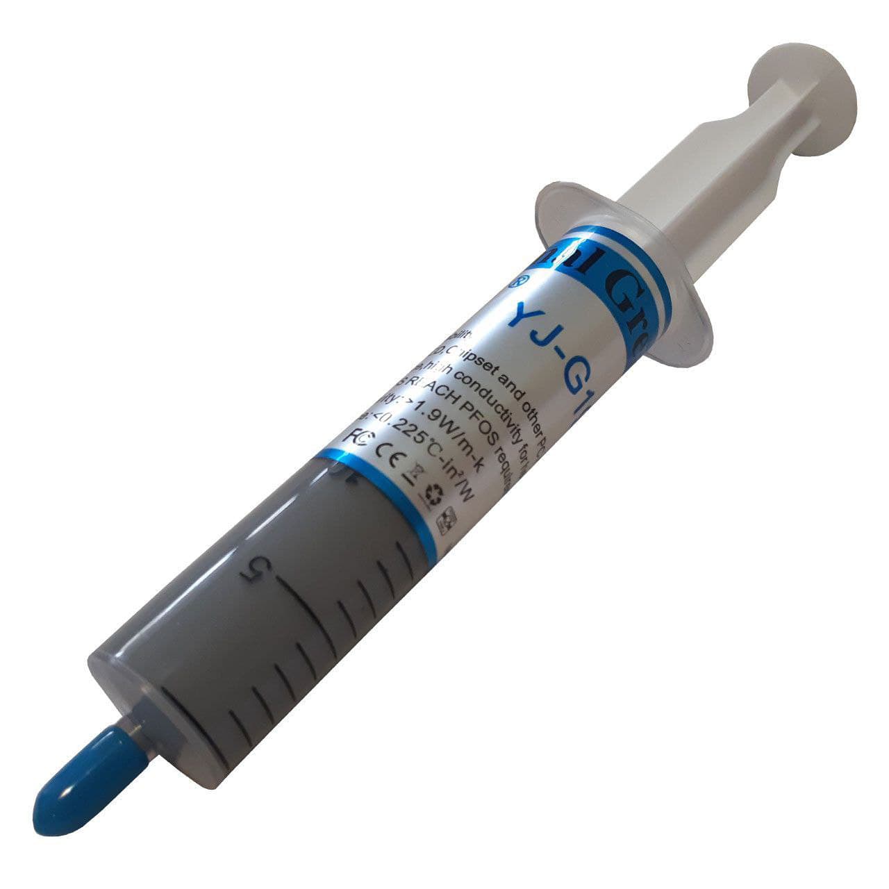 خمیر سیلیکون سرنگی بزرگ (کربنی) YJ-G190 حجم 25 گرم