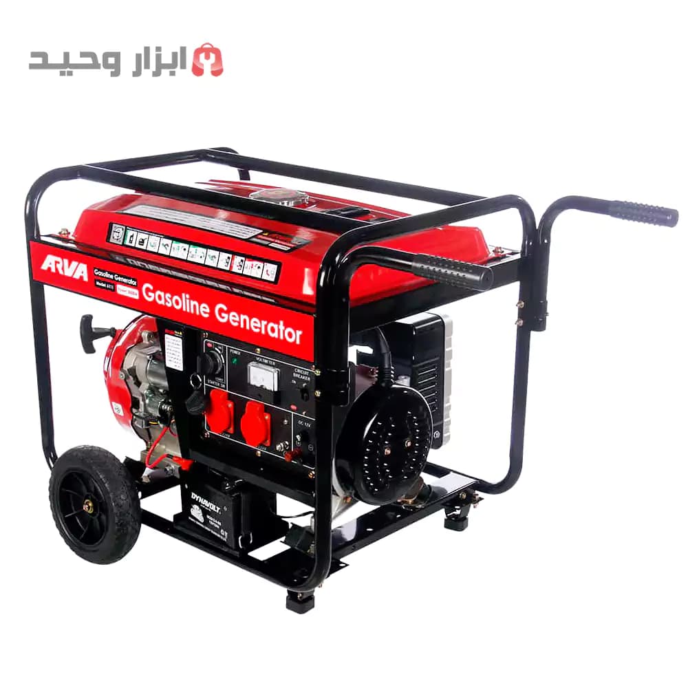 موتور برق آروا 6111 ژنراتور برق 5500 وات(ارسال رایگان) — تصویر ۶