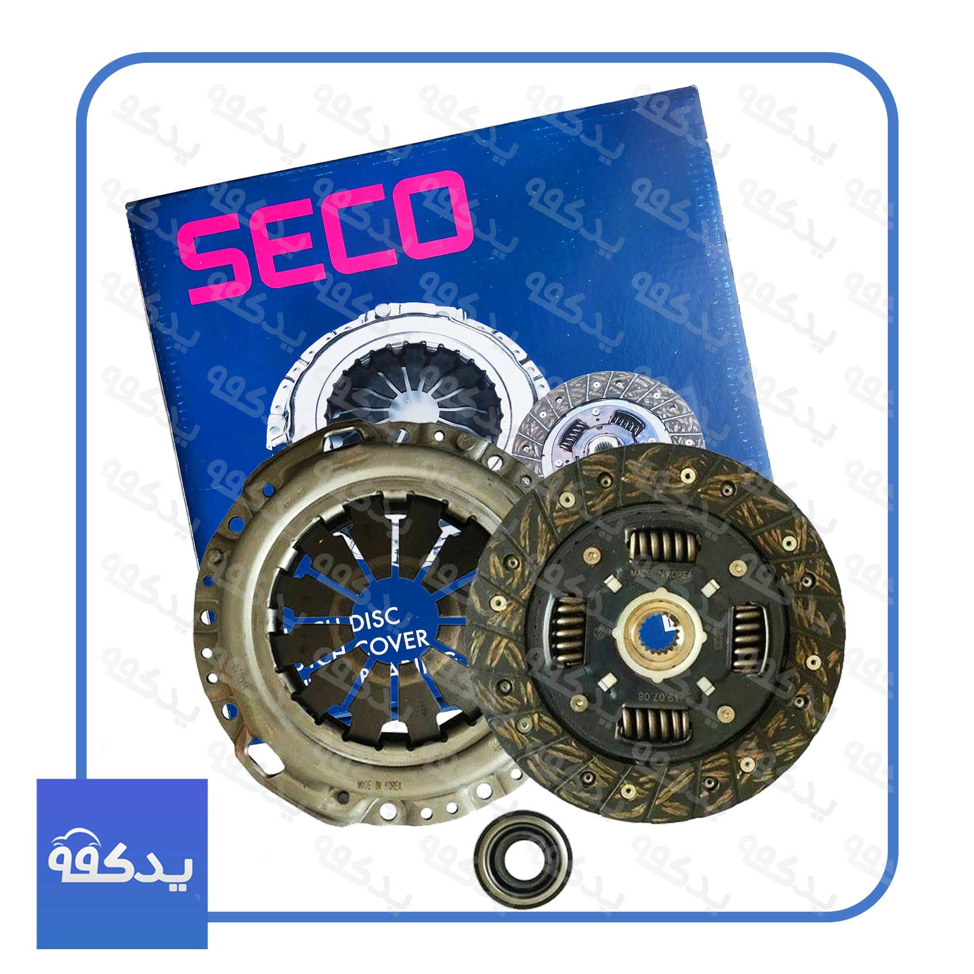 کیت کلاچ پژو 206 تیپ 5 سکو Seco کره (اصلی)