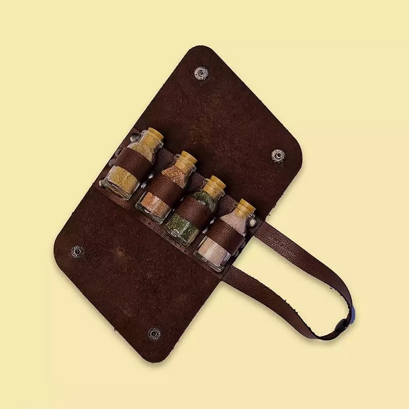 کیف ادویه چرم مصنوعی لیمو کمپ کد 1151 — تصویر ۲