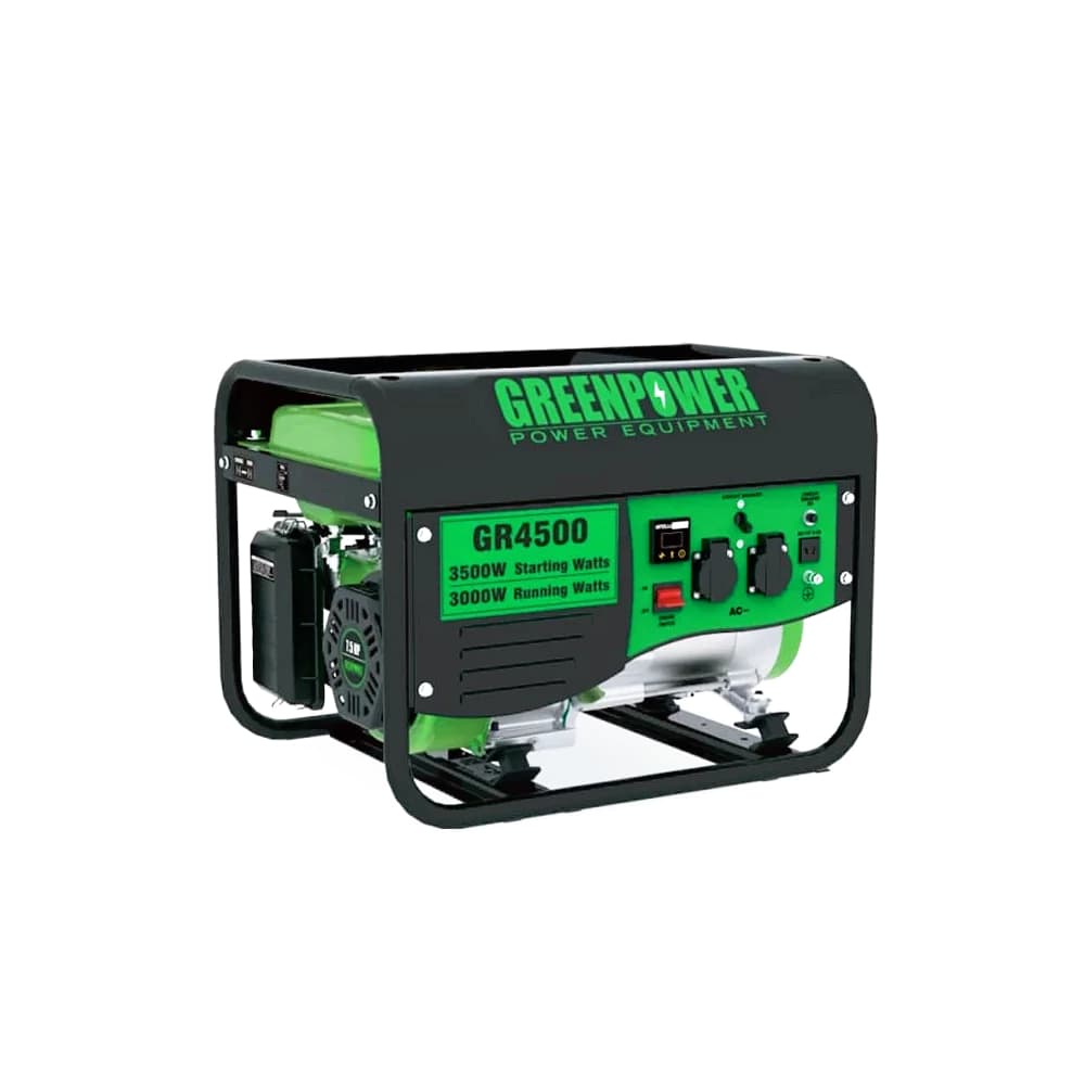 موتور برق استارتی 3 کیلو وات گرین پاور GR4500-ES با گارانتی(ارسال رایگان) — تصویر ۲
