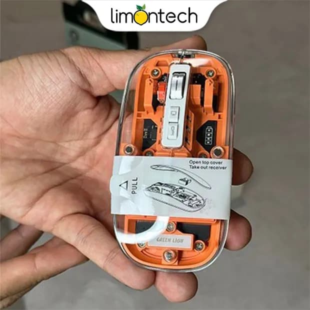 موس شفاف گرین لاین مدل Transparent Mouse 2 — تصویر ۶