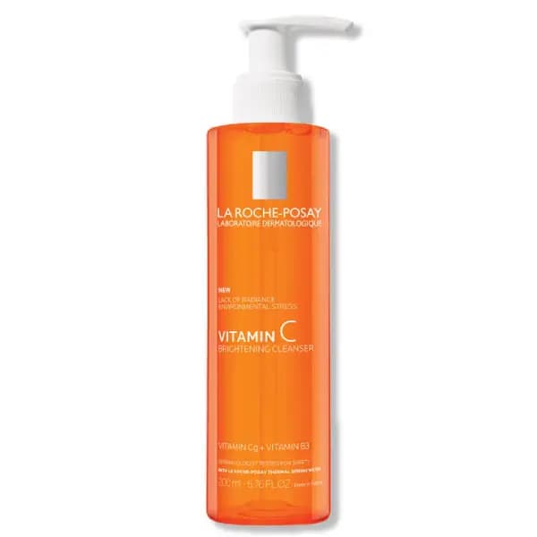 ژل شستشوی صورت روشنکننده و ضدلک لاروش پوزای حاوی ویتامین C و نیاسینامید مدل La Roche-Posay Vitamin C Brightening Cleanser — تصویر ۳