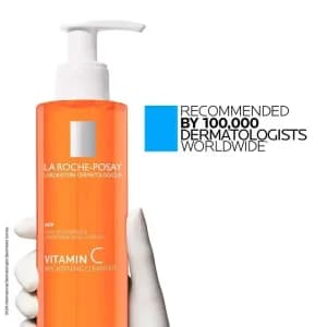 ژل شستشوی صورت روشنکننده و ضدلک لاروش پوزای حاوی ویتامین C و نیاسینامید مدل La Roche-Posay Vitamin C Brightening Cleanser — تصویر ۵