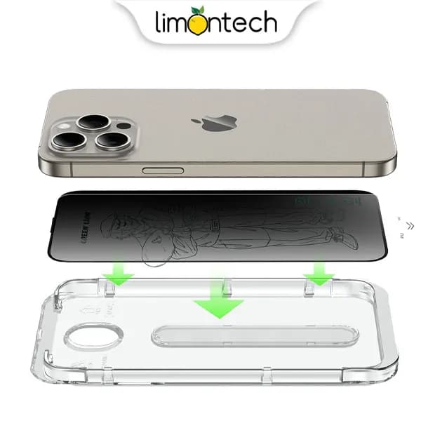 گلس پیکاسو گرین لاین Green Lion PICASSO 3D glass آیفون 13/13Pro/14 — تصویر ۷