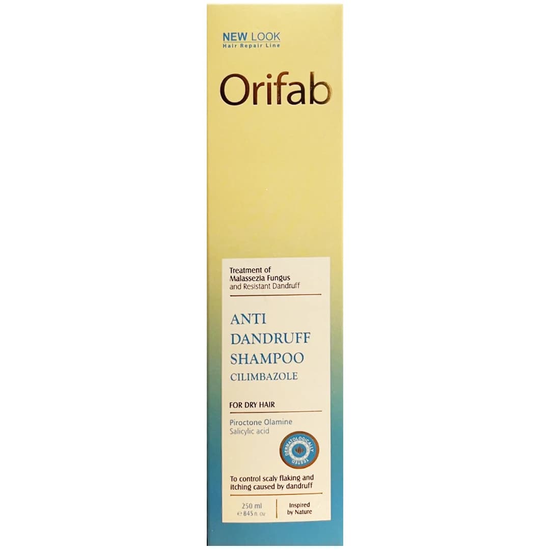 شامپو ضد شوره اوری فاب برای انواع مو ORIFAB anti dandruff shampoo