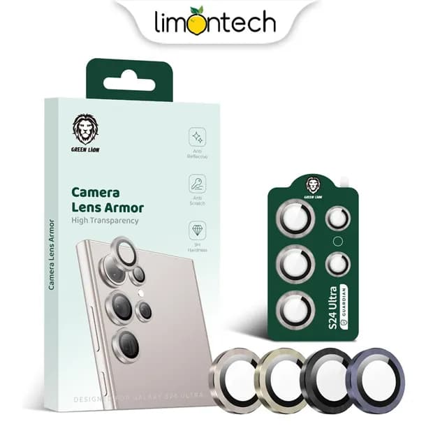 محافظ لنز اس 24 اولترا گرین لاین Green Lion S24 Ultra Camera Lens Armor