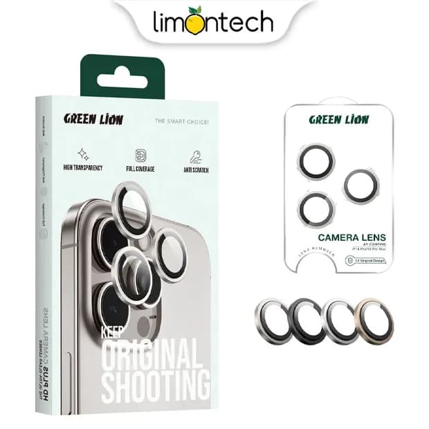 محافظ لنز دوربین گرین لاین HD Plus Camera Lens آیفون iPhone 16/16 Plus