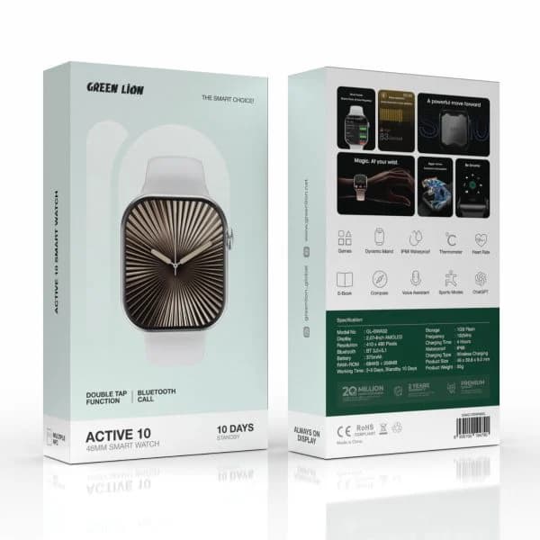 ساعت هوشمند اکتیو سری 10 گرین Green Active 10 46mm Smart Watch — تصویر ۲